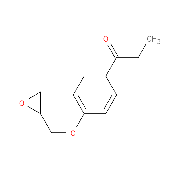 1-{4-[(oxiran-2-yl)methoxy]phenyl}propan-1-one