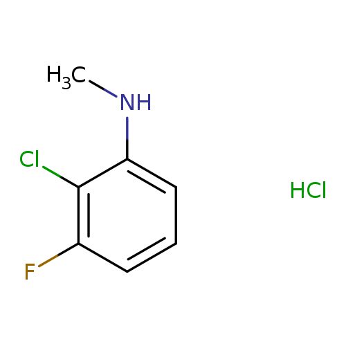 2-chloro-3-fluoro-N-methylaniline hydrochloride