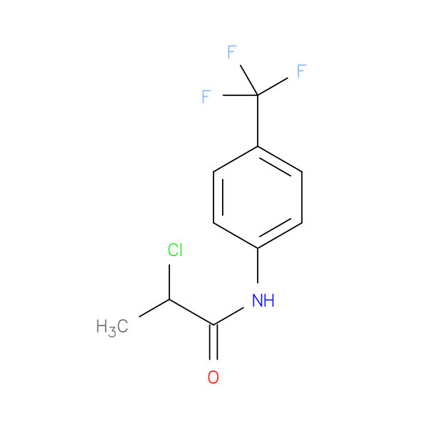 2-chloro-N-[4-(trifluoromethyl)phenyl]propanamide