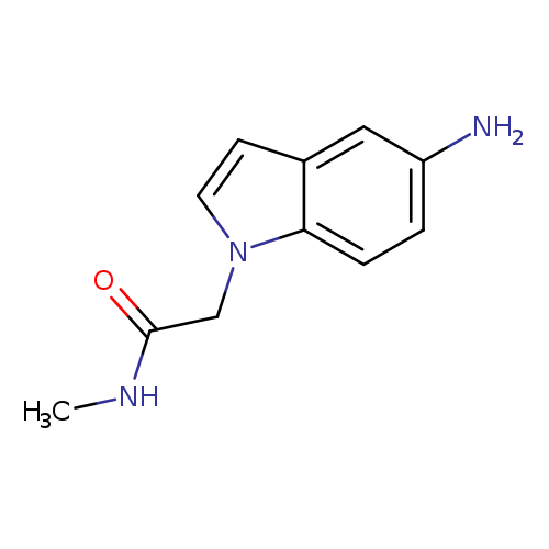 2-(5-amino-1H-indol-1-yl)-N-methylacetamide