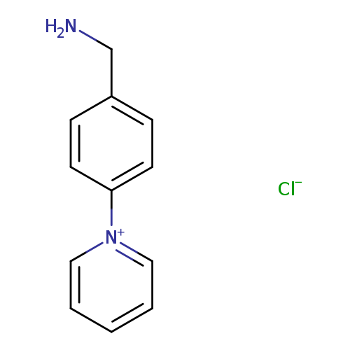 1-(4-(Aminomethyl)phenyl)pyridin-1-ium chloride