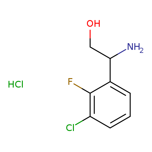2-amino-2-(3-chloro-2-fluorophenyl)ethan-1-ol hydrochloride