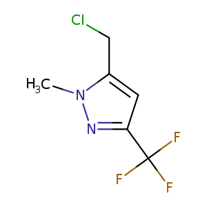 5-(Chloromethyl)-1-methyl-3-(trifluoromethyl)-1h-pyrazole
