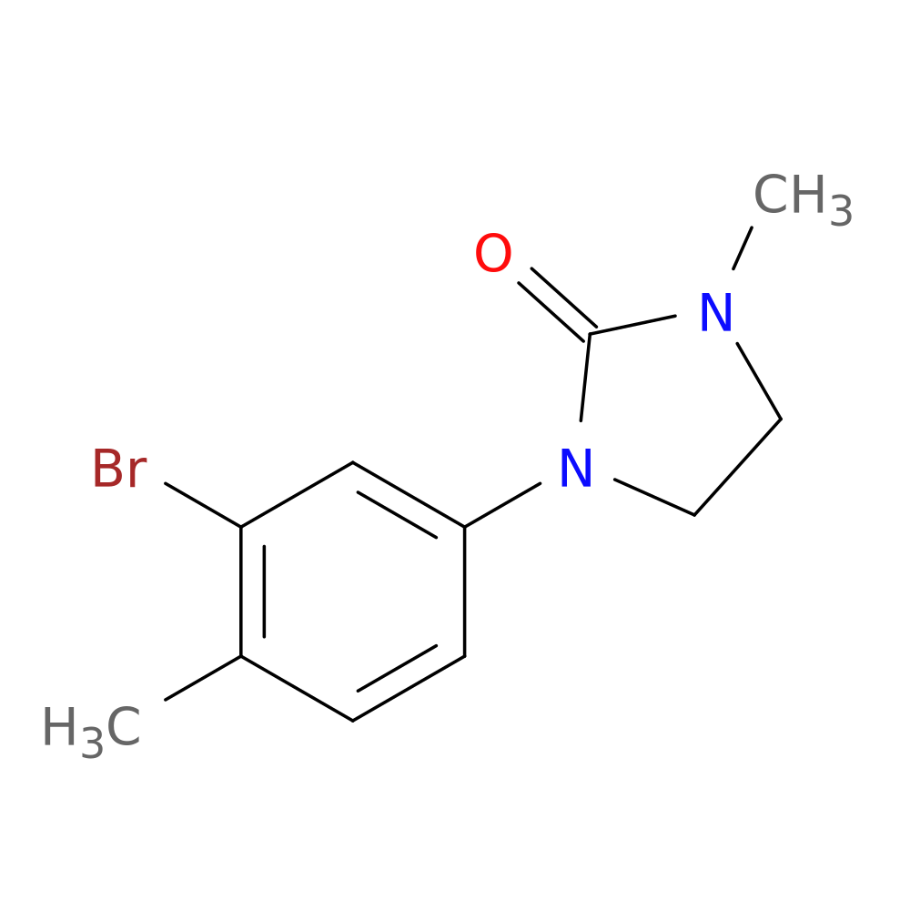 1-(3-Bromo-4-methylphenyl)-3-methylimidazolidin-2-one