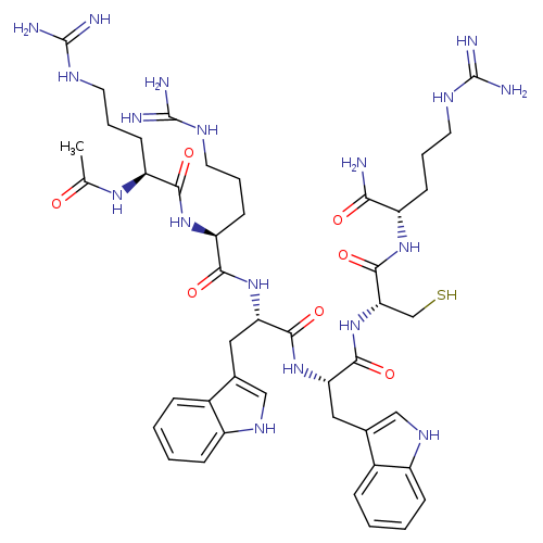 AC-ARG-ARG-TRP-TRP-CYS-ARG-NH2