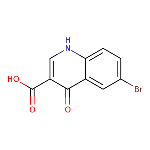 6-Bromo-4-oxo-1,4-dihydroquinoline-3-carboxylic acid