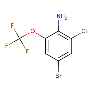 4-Bromo-2-chloro-6-(trifluoromethoxy)aniline