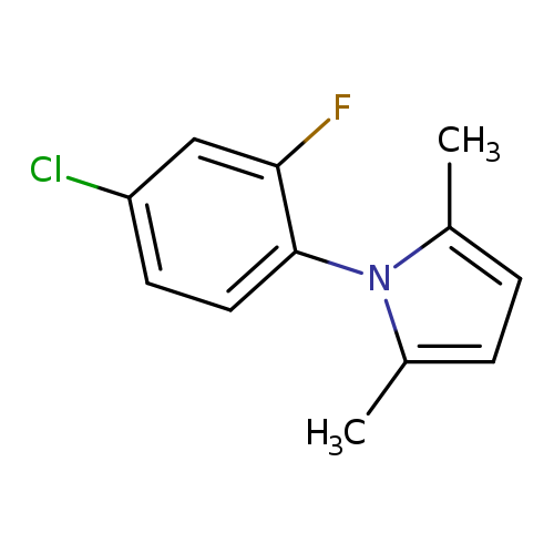 1-(4-Chloro-2-fluorophenyl)-2,5-dimethyl-1H-pyrrole