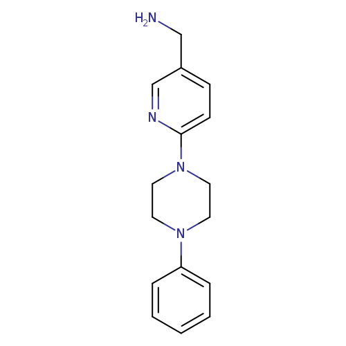 [6-(4-phenylpiperazin-1-yl)pyridin-3-yl]methanamine