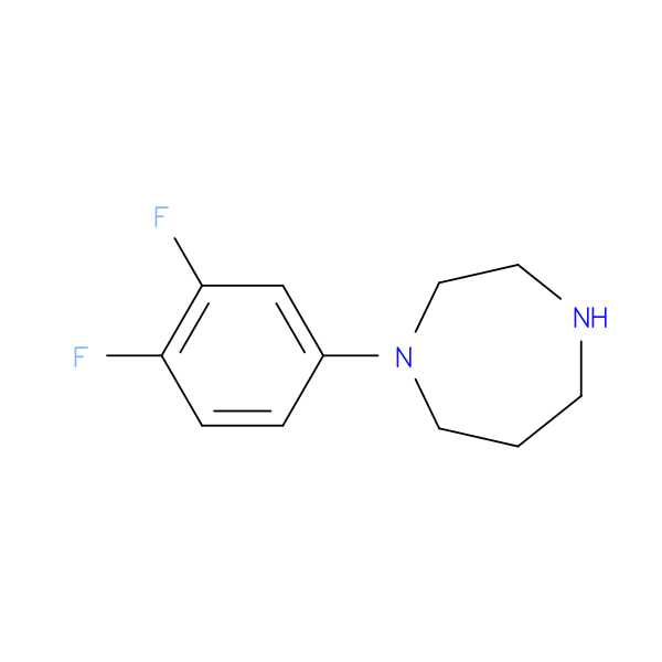 1-(3,4-difluorophenyl)-1,4-diazepane