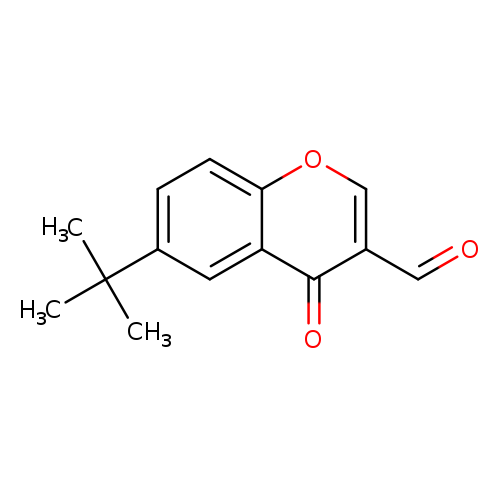 6-(tert-Butyl)-4-oxo-4H-chromene-3-carbaldehyde