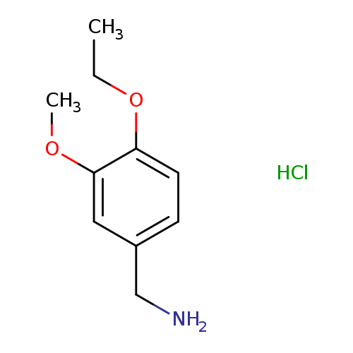 (4-Ethoxy-3-methoxyphenyl)methanamine hydrochloride
