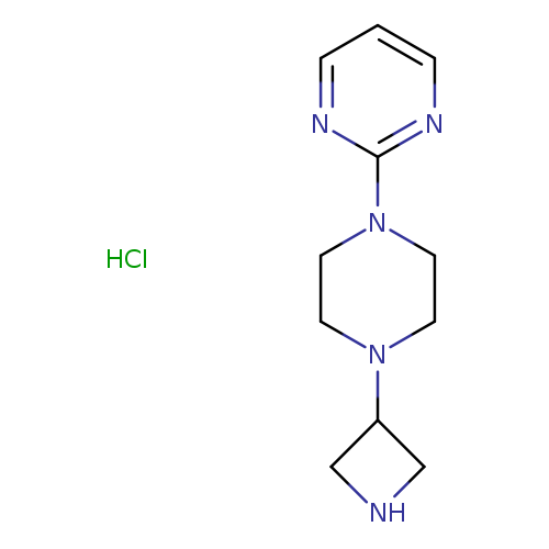 2-(4-(Azetidin-3-yl)piperazin-1-yl)pyrimidine hydrochloride