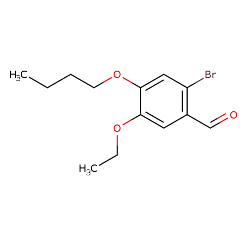2-bromo-4-butoxy-5-ethoxybenzaldehyde