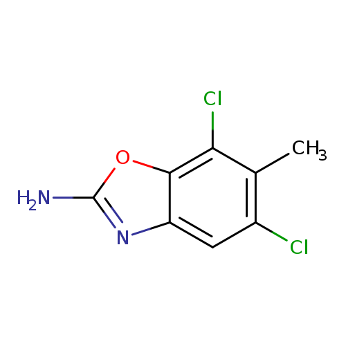 5,7-dichloro-6-methyl-1,3-benzoxazol-2-amine