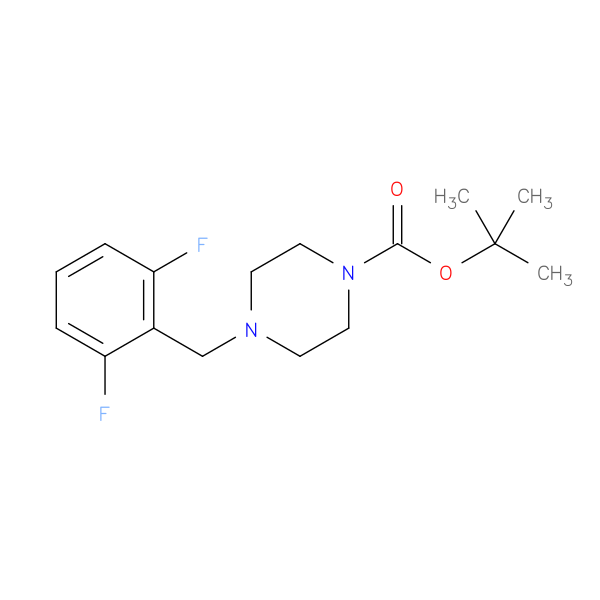 tert-Butyl 4-[(2,6-difluorophenyl)methyl]piperazine-1-carboxylate