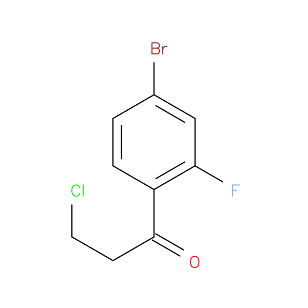1-(4-Bromo-2-fluorophenyl)-3-chloro-1-propanone