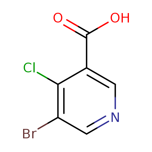 3-Pyridinecarboxylic acid, 5-bromo-4-chloro-