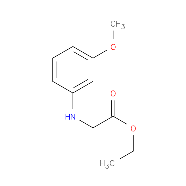 ethyl 2-[(3-methoxyphenyl)amino]acetate