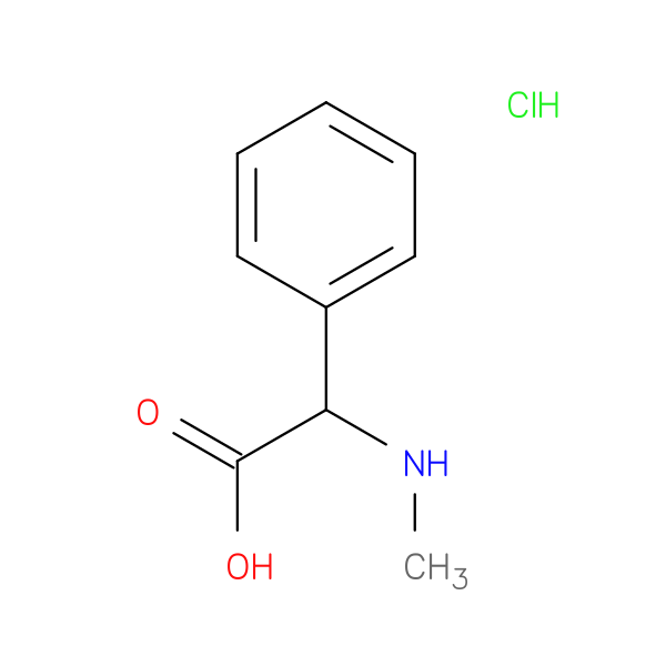 2-(Methylamino)-2-phenylacetic acid HCl