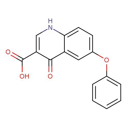 3-Quinolinecarboxylic acid, 1,4-dihydro-4-oxo-6-phenoxy-