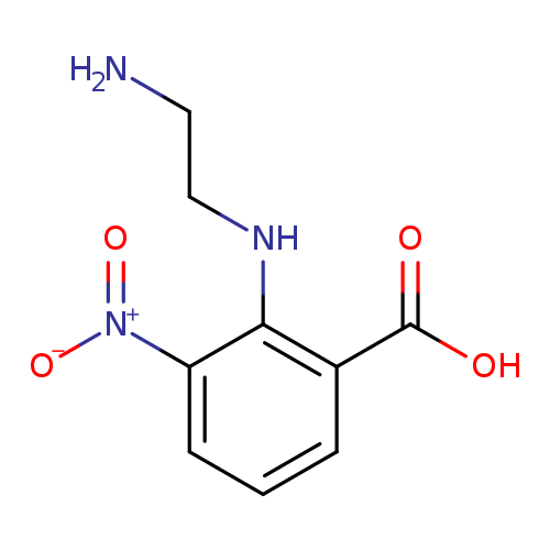 2[(2-Aminoethyl)amino]-3-nitrobenzoic acid