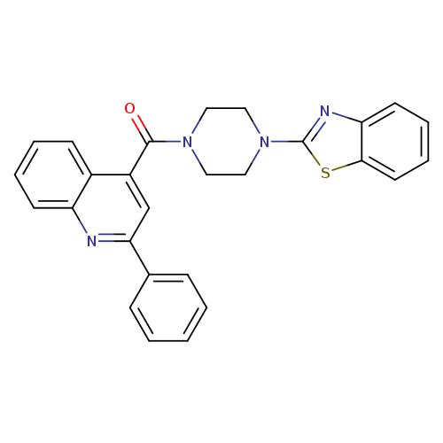 4-[4-(1,3-benzothiazol-2-yl)piperazine-1-carbonyl]-2-phenylquinoline