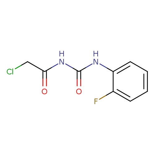 3-(2-chloroacetyl)-1-(2-fluorophenyl)urea
