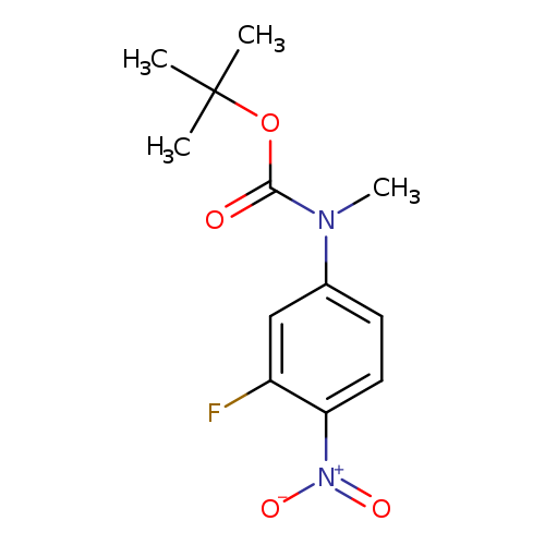 tert-butyl N-(3-fluoro-4-nitrophenyl)-N-methylcarbamate