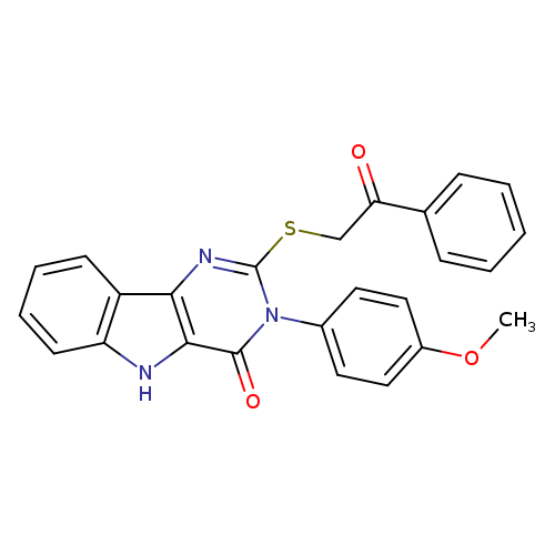 3-(4-methoxyphenyl)-2-[(2-oxo-2-phenylethyl)sulfanyl]-3H,4H,5H-pyrimido[5,4-b]indol-4-one