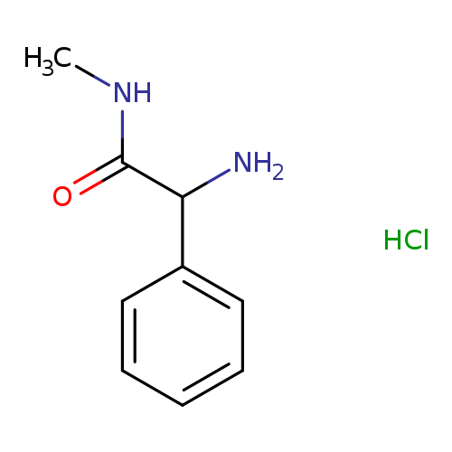 2-amino-N-methyl-2-phenylacetamide hydrochloride