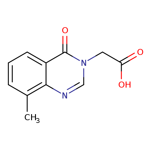 2-(8-Methyl-4-oxoquinazolin-3(4H)-yl)acetic acid