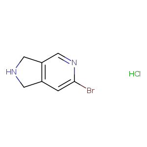 6-bromo-1H,2H,3H-pyrrolo[3,4-c]pyridine hydrochloride