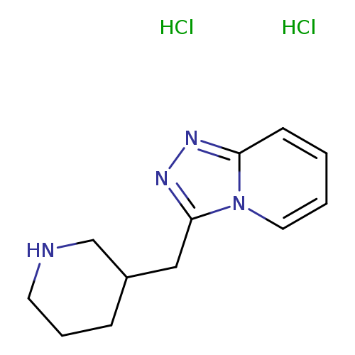 3-({[1,2,4]triazolo[4,3-a]pyridin-3-yl}methyl)piperidine dihydrochloride