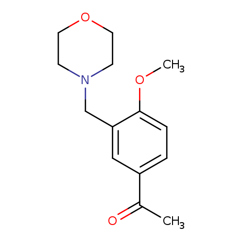 1-[4-Methoxy-3-(morpholin-4-ylmethyl)phenyl]ethanone