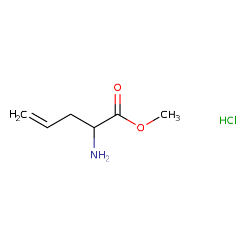 4-Pentenoic acid, 2-amino-, methyl ester, hydrochloride (1:1)