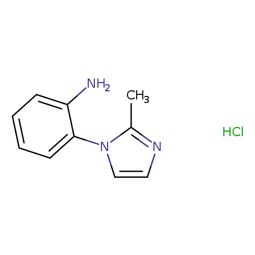 2-(2-methyl-1H-imidazol-1-yl)aniline hydrochloride