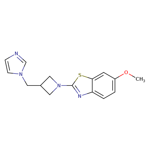 2-{3-[(1H-imidazol-1-yl)methyl]azetidin-1-yl}-6-methoxy-1,3-benzothiazole