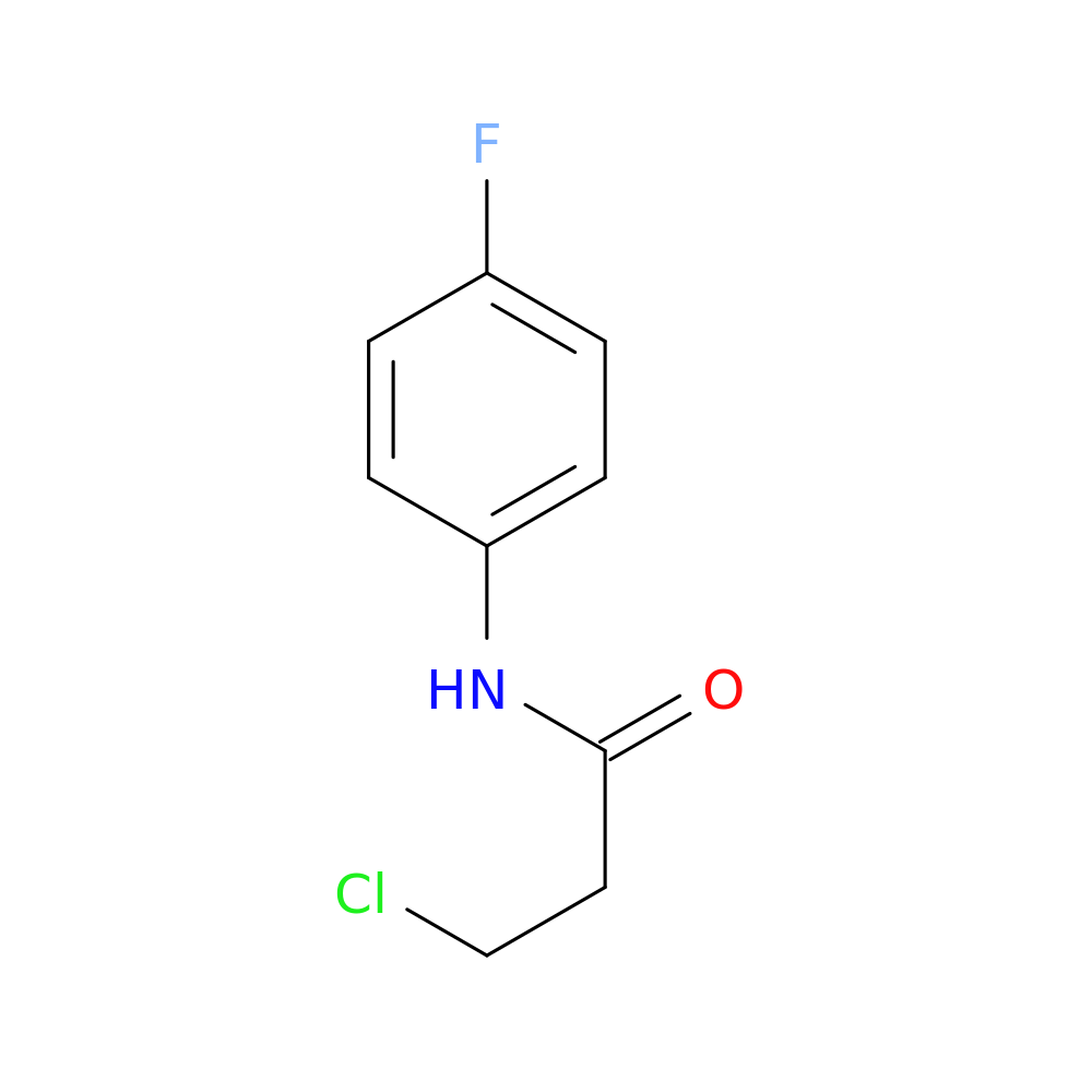 3-Chloro-N-(4-fluorophenyl)propanamide