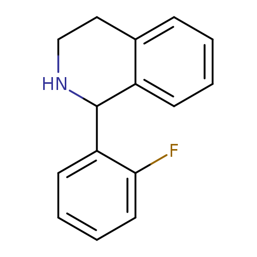 1-(2'-FLUORO)PHENYL-1,2,3,4-TETRAHYDRO-ISOQUINOLINE