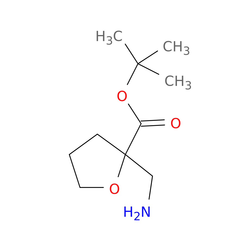 tert-butyl 2-(aminomethyl)oxolane-2-carboxylate