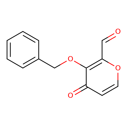 4H-Pyran-2-carboxaldehyde, 4-oxo-3-(phenylmethoxy)-