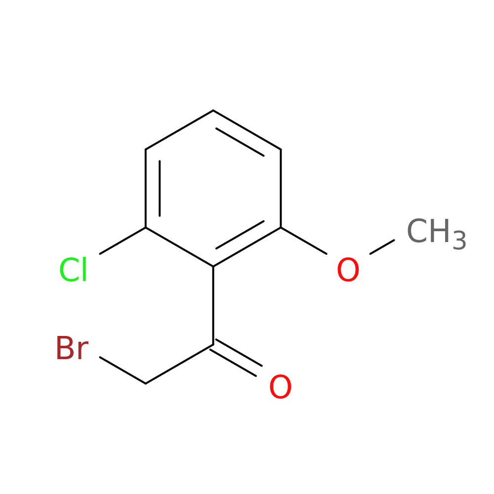 2-Bromo-1-(2-chloro-6-methoxyphenyl)ethanone