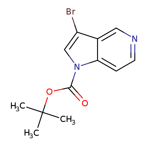 1H-Pyrrolo[3,2-c]pyridine-1-carboxylic acid, 3-bromo-, 1,1-dimethylethyl ester
