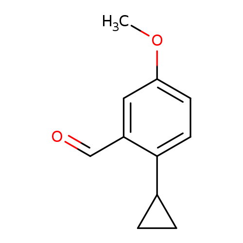 2-cyclopropyl-5-methoxybenzaldehyde