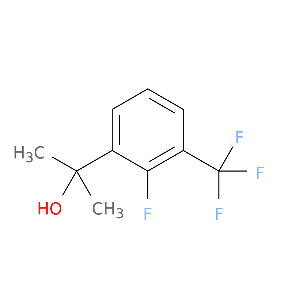 2-[2-fluoro-3-(trifluoromethyl)phenyl]propan-2-ol
