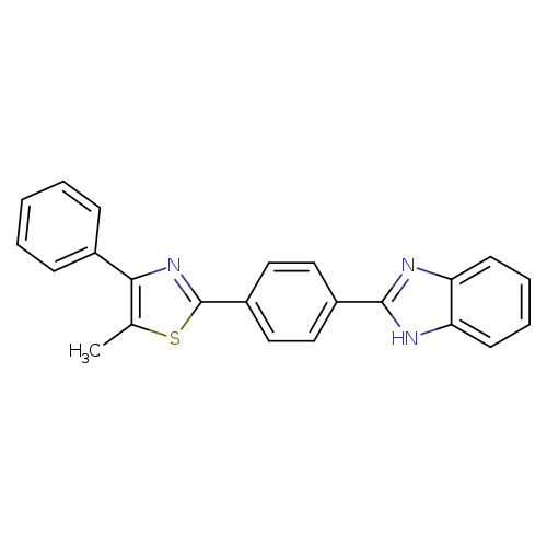 2-(4-(1H-Benzo[d]imidazol-2-yl)phenyl)-5-methyl-4-phenylthiazole