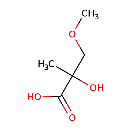 Propanoic acid, 2-hydroxy-3-methoxy-2-methyl-