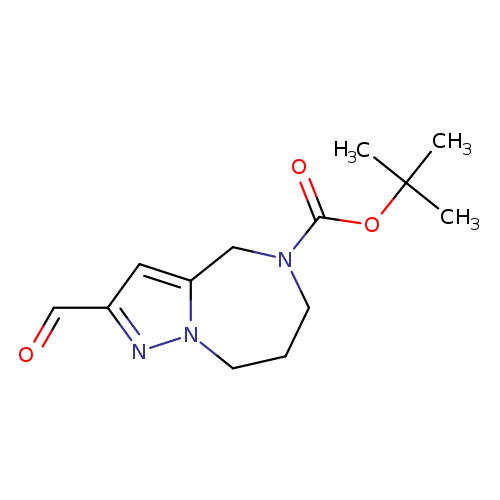 tert-butyl 2-formyl-7,8-dihydro-4H-pyrazolo[1,5-a][1,4]diazepine-5(6H)-carboxylate