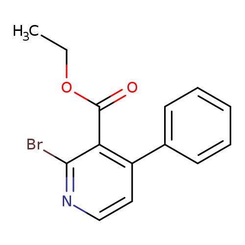 2-Bromo-4-phenyl-nicotinic acid ethyl ester